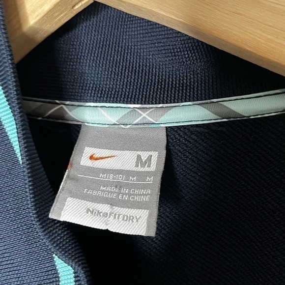 Nike Womens Fit Dry NY navy blue track jacket Sz M - Picture 6 of 6